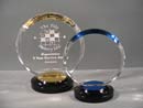 Halo awards are round awards with round mirror bases