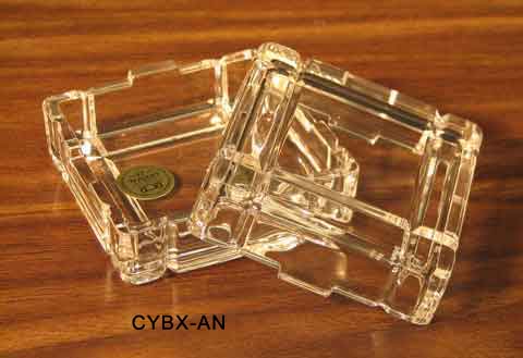 Image of a crystal keepsake box