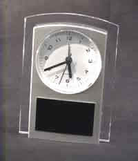 Image of a small desk alarm clock