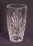 Image of a cut crystal vase