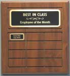 This is a image of a FB cherry cove edge perpetual plaque