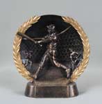 This is a image of a baseball standing wreath  bowl