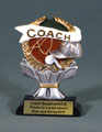 This is a image of a standing wreath coach award.